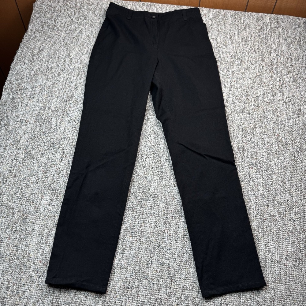 Ralph Lauren Pants Women 6P Petite Fits 27x28.5 Dress Oxford Black Workwear